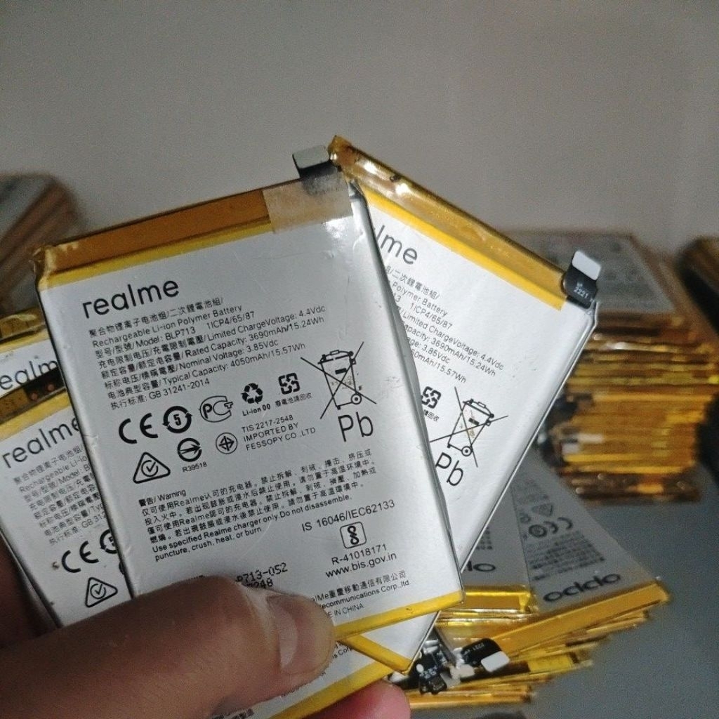 BATREI BATRE BATTERY BLP713 REALME 3 PRO