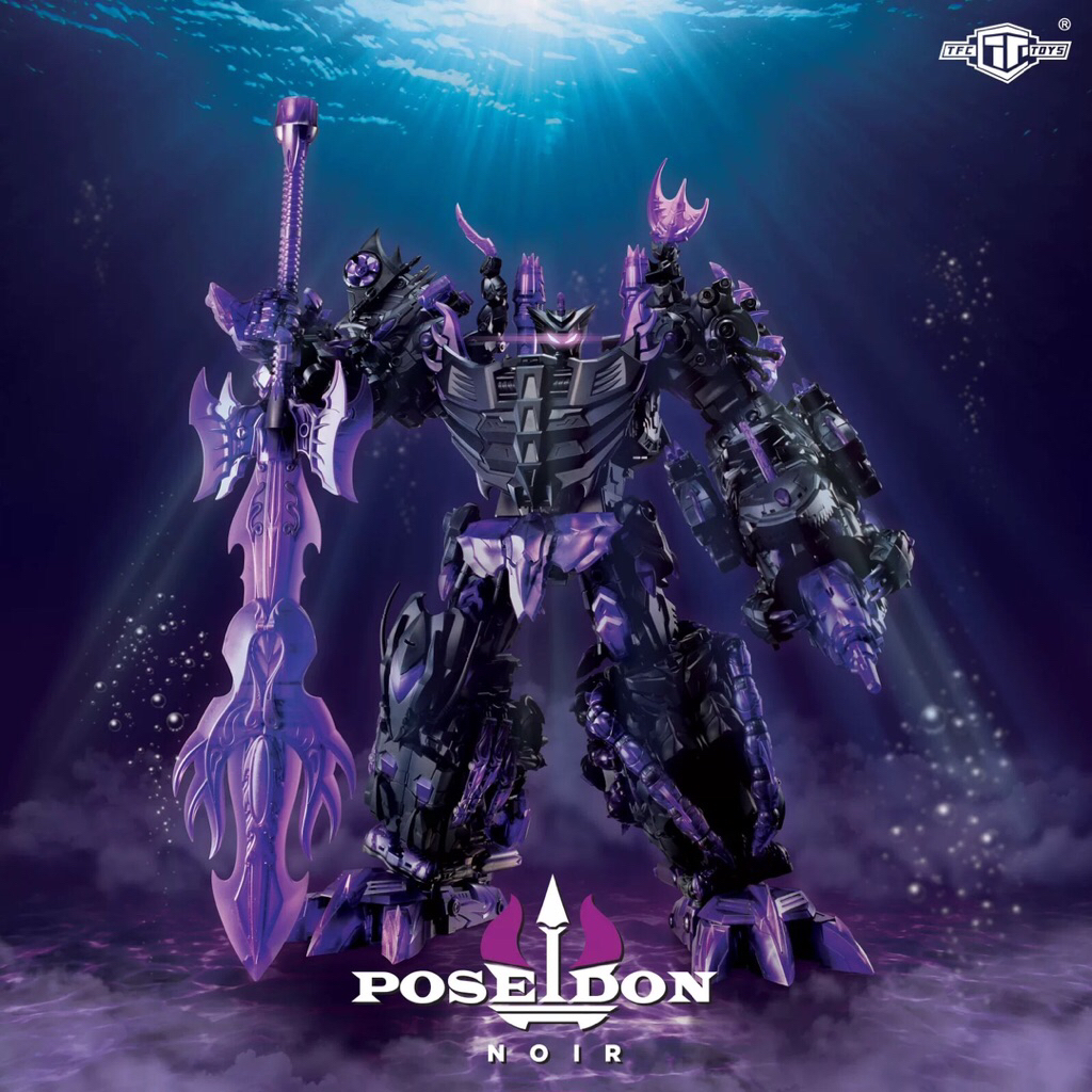 Poseidon Noir P01-06N TFC Toys Transformers LATE PRE ORDER