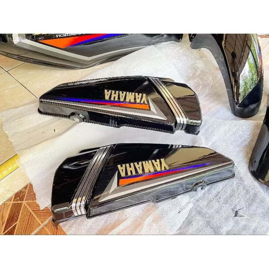 Tutup Aki Box aki rx king 2001 Lis crom