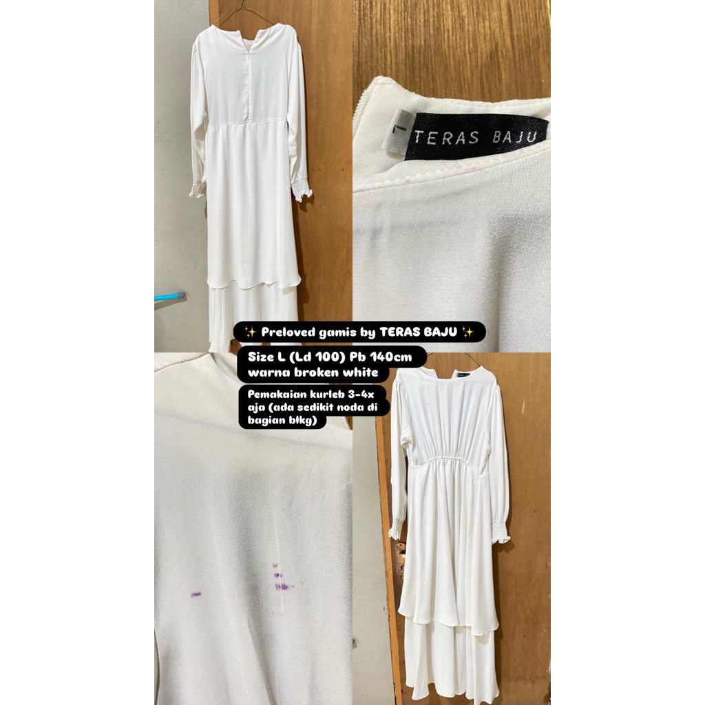 PRELOVED Gamis by Teras Baju