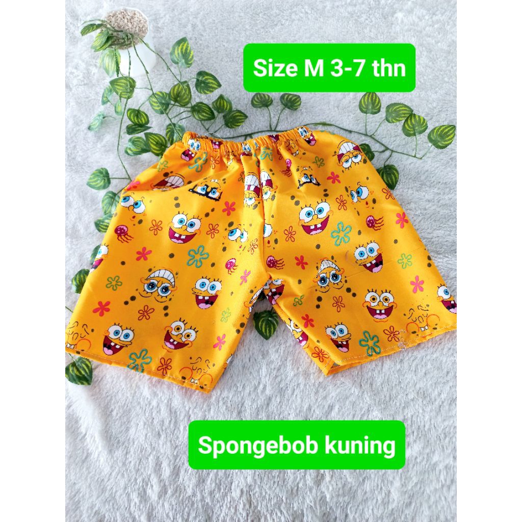#A Celana kolor anak pendek. #motif karakter. celana harian anak. celana murah. grosir celana kolor.