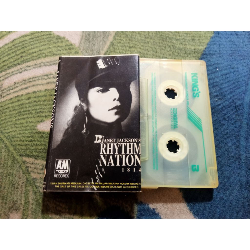 KASET PITA JANET JACKSONS RHYTHM NATION 1814