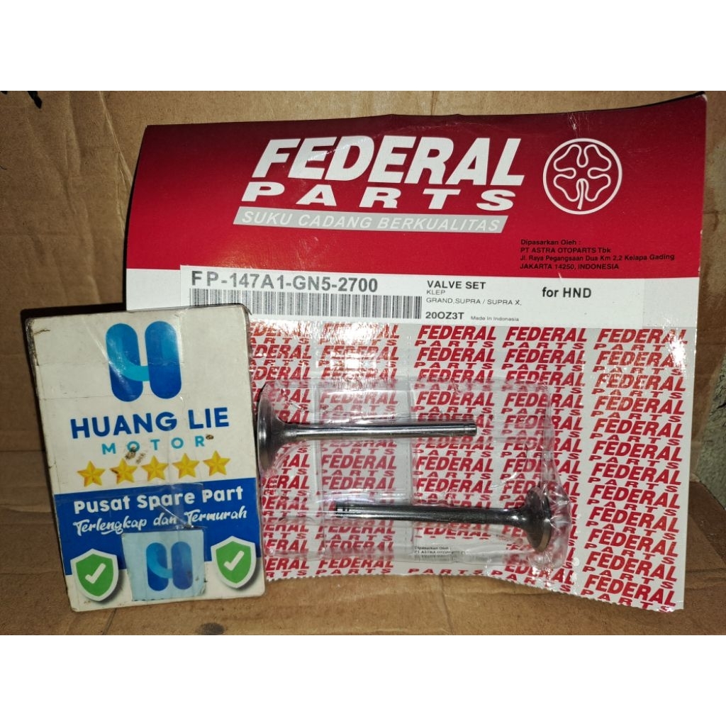 klep set api minyak grand/supra federal