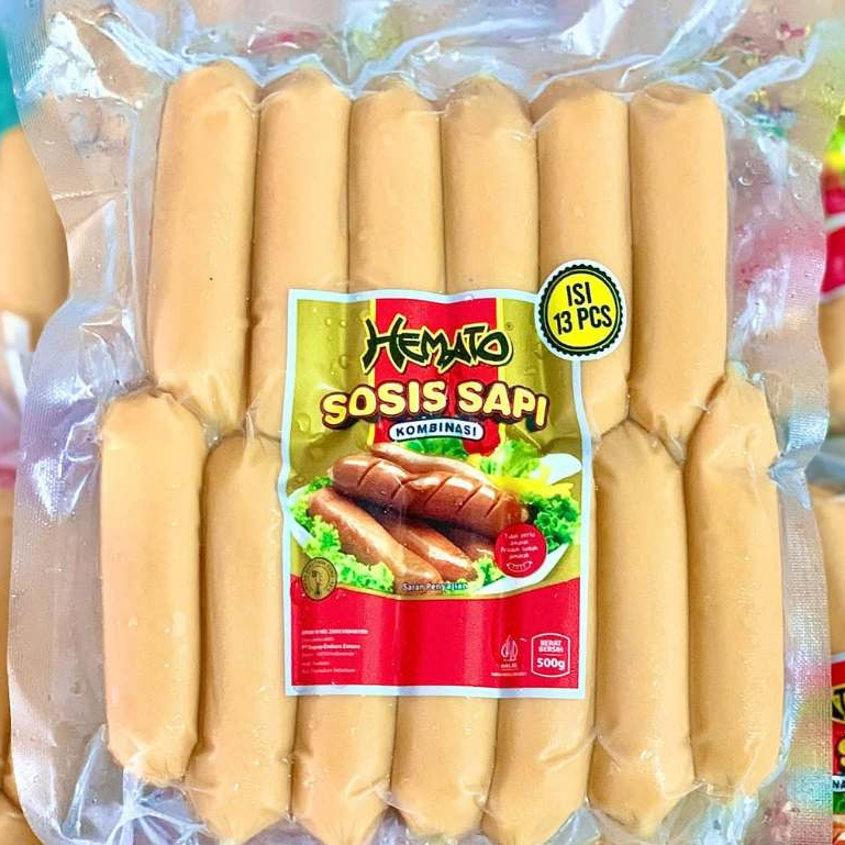 Hemato Sosis Bakar Sapi Isi 13S | Sosis Bakar Mini Hemato | Sosis Sapi Bakar Hemato Mini