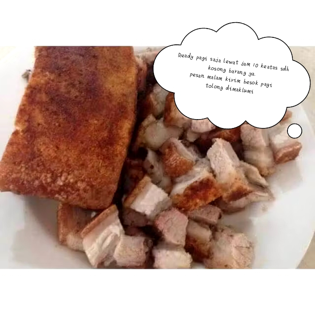 SIOBAK PANGGANG / BABI PANGGANG. NON HALAL