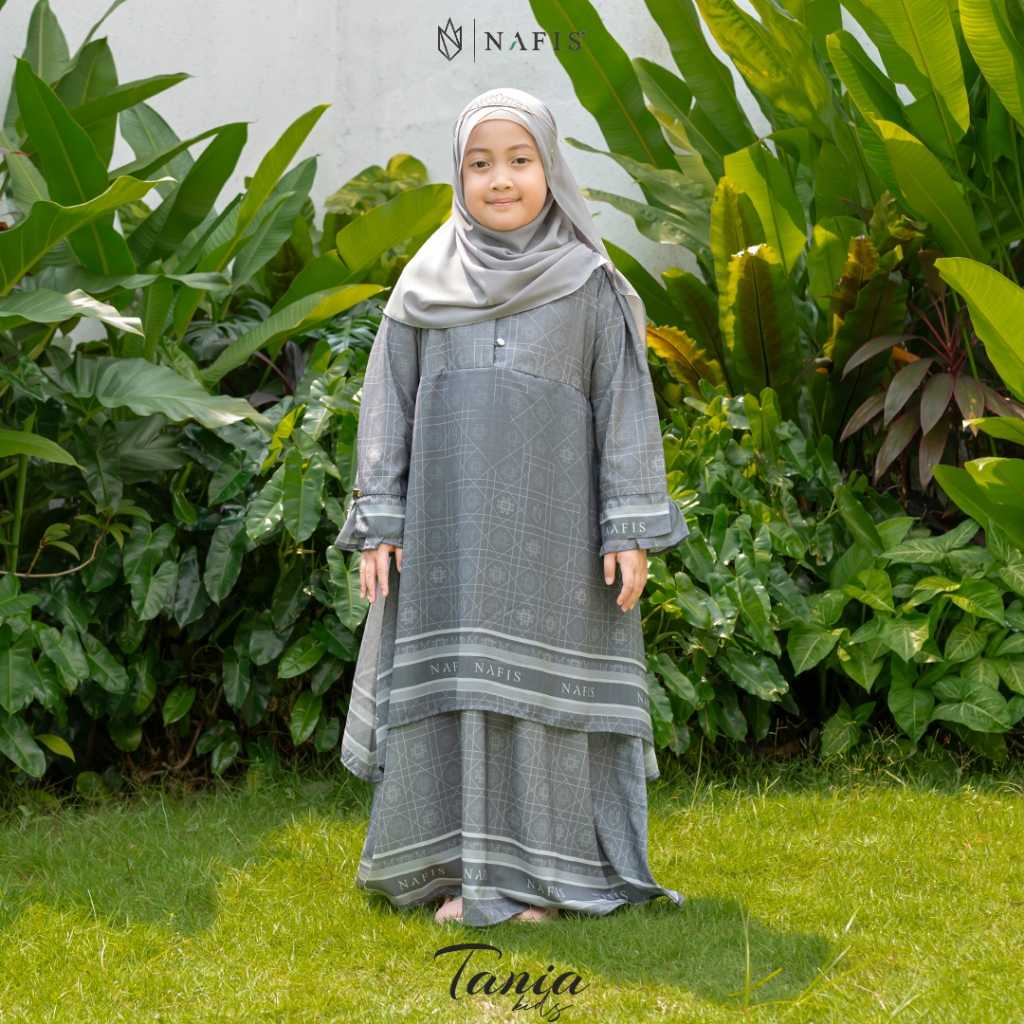 NAFIS SARIMBIT ZAYYANA HARMONY  TANIA DRESS KIDS Material ROMARIO PREMIUM
