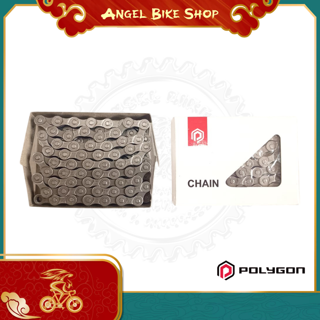 Chain Rantai Sepeda Polygon 6 7 8 Speed 112L