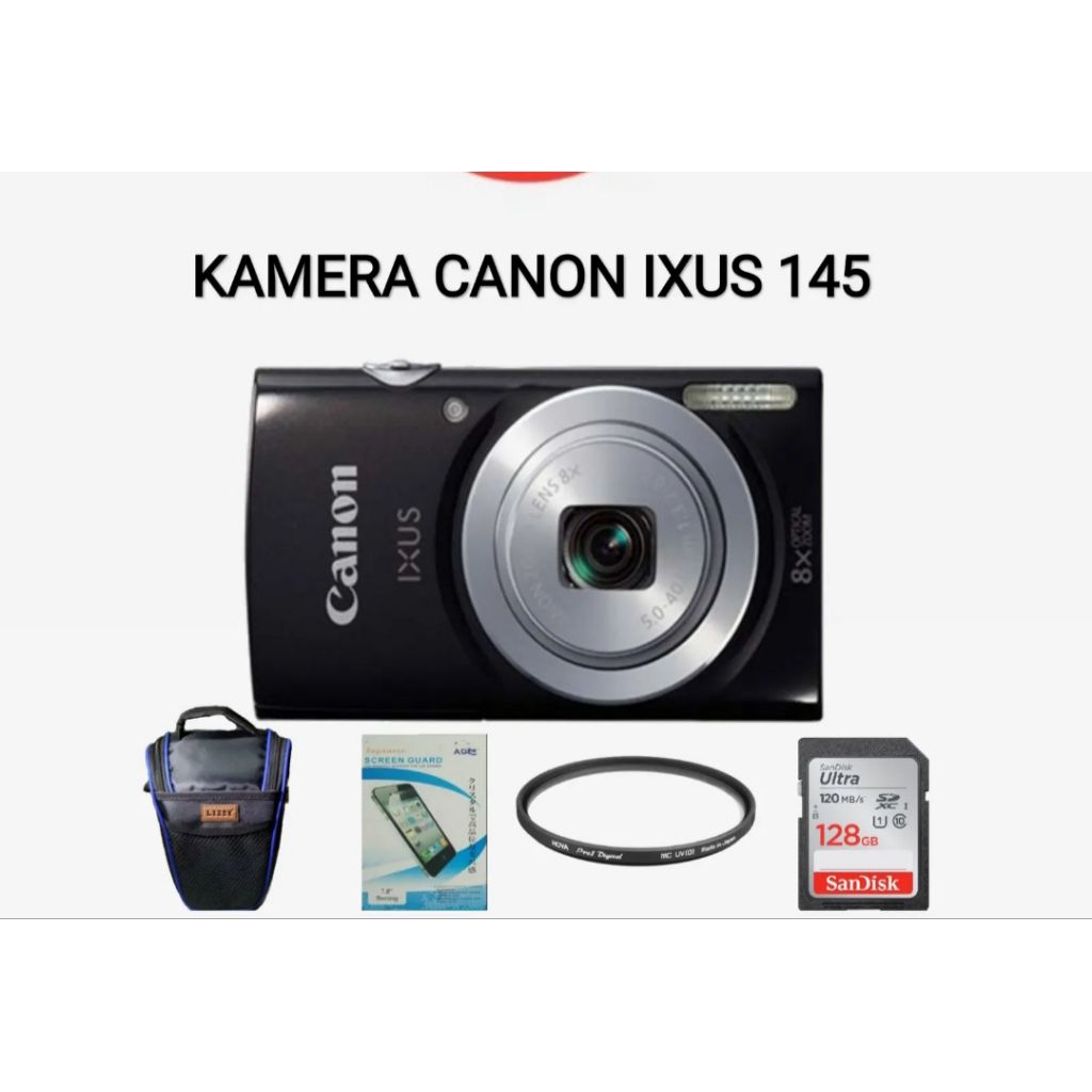 Canon IXUS 145 / Kamera Canon Digital  Ixus 145-Unit OnLy
