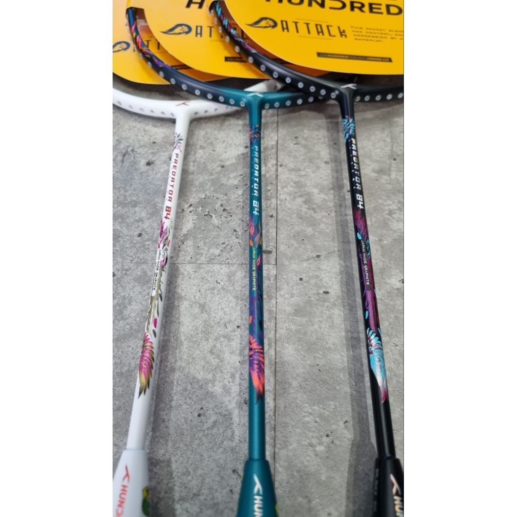 RAKET BADMINTON HUNDRED PREDATOR 84