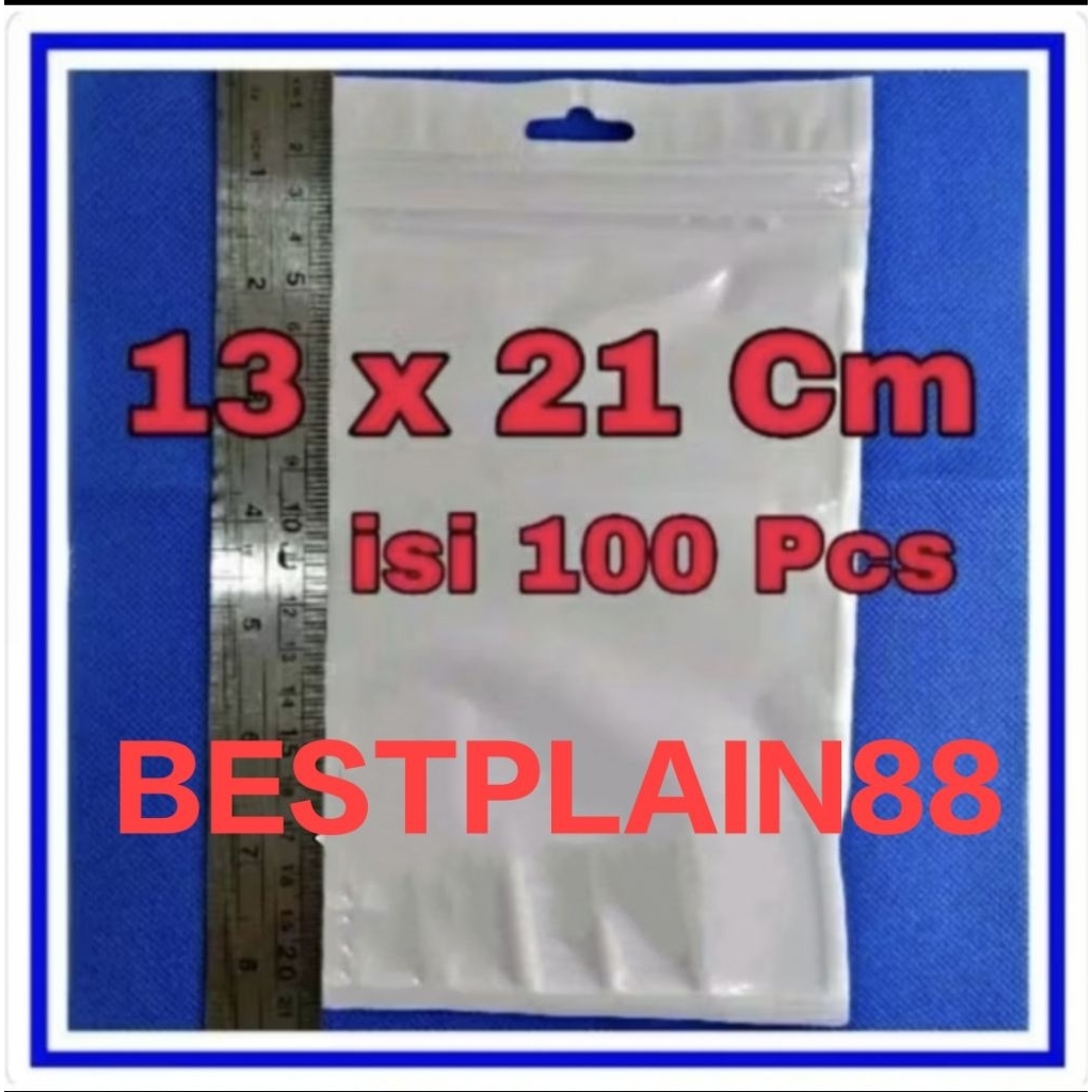 Plastik Ziplock 13x21cm / Plastik Zipper Susu 13x21 cm / Plastik Packing Tebal Awet Mewah Plastic Se