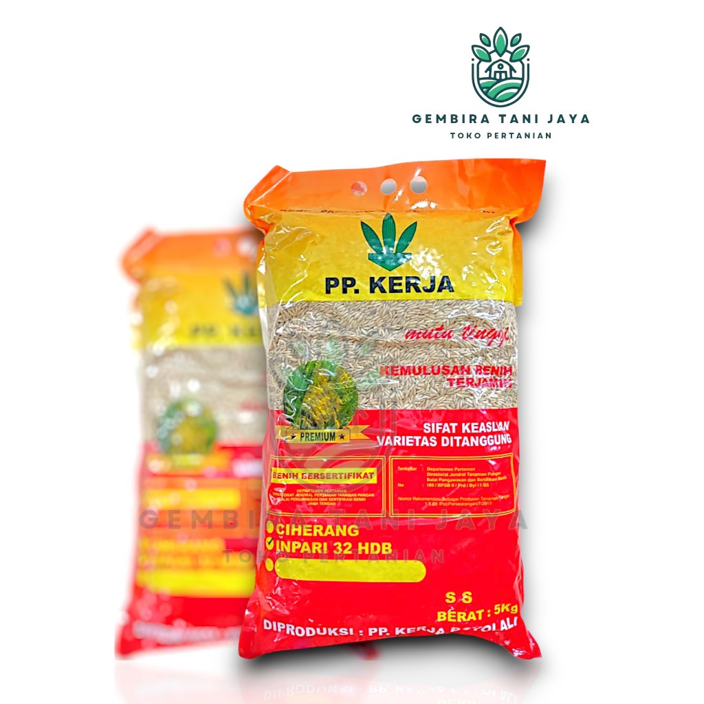 Benih Padi INPARI 32 HDB Premium 5 Kg PP Kerja