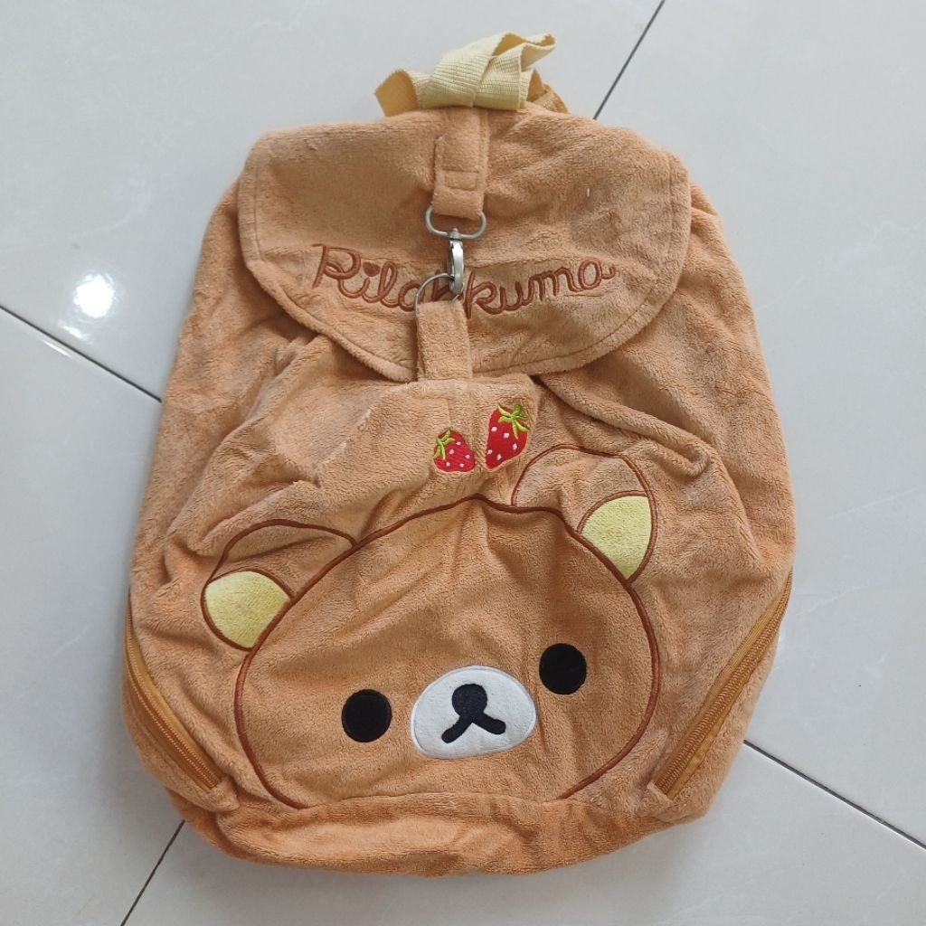Tas Boneka , Tas Ransel Karakter Rilakkuma
