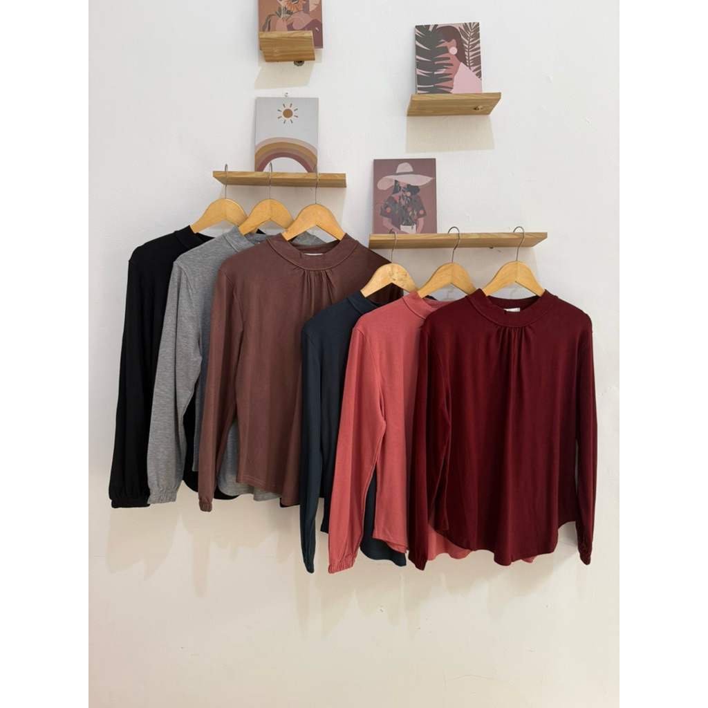 SL378 | KAOS LENGAN PANJANG by THE RICH IMPORT BANGKOK | KAOS TANGAN PANJANG WANITA | KAOS BANGKOK