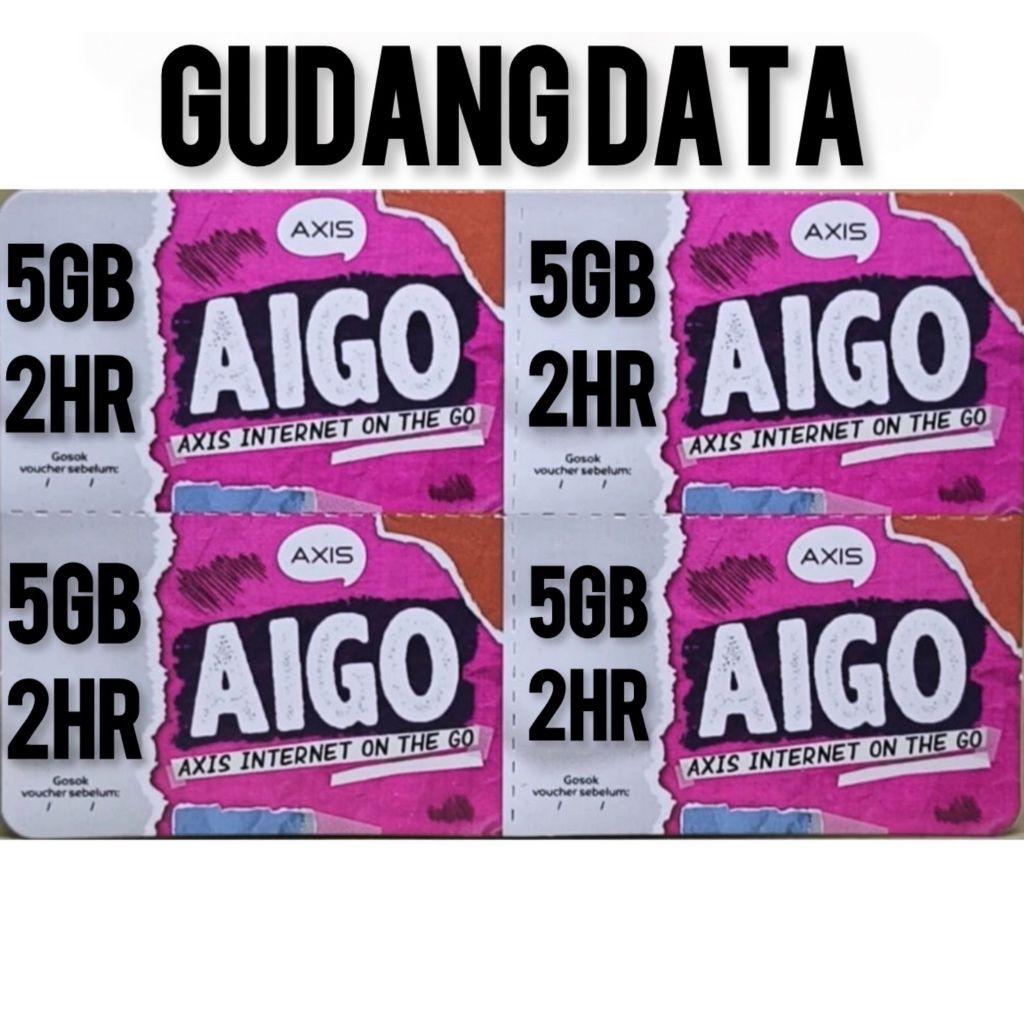 Voucher Axis 5GB 2Hari