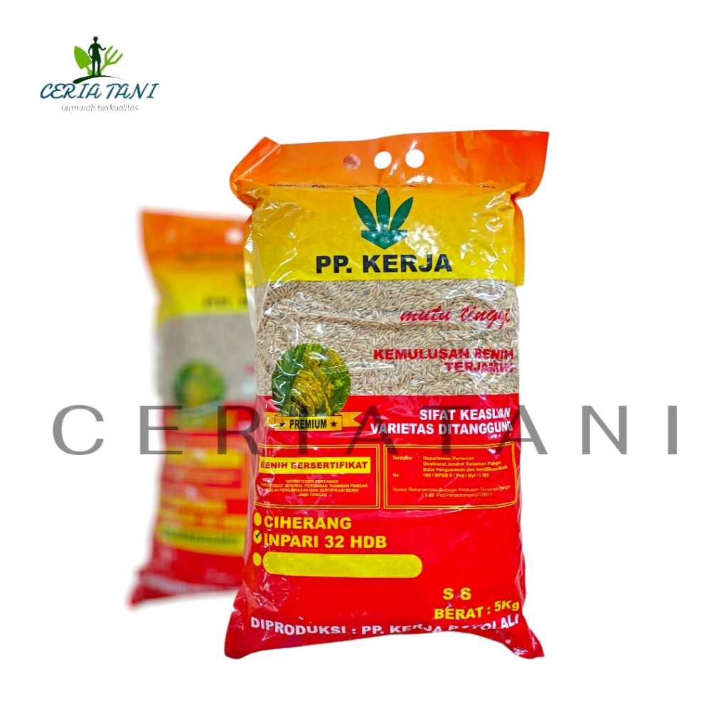 Benih Padi INPARI 32 HDB Premium 5 Kg PP Kerja