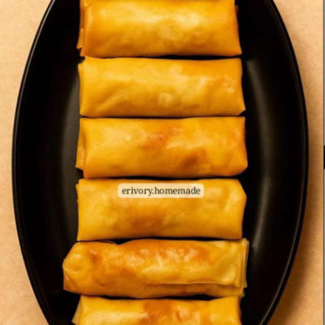 Lumpia Mini Isi Ayam Suwir Pedas - 6pcs