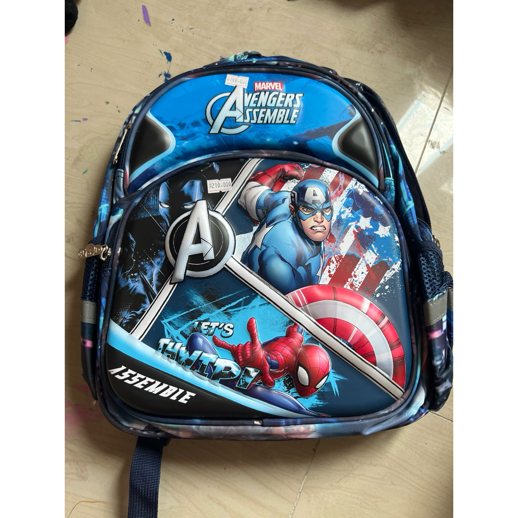 tas ransel anak sekolah hsd captain america