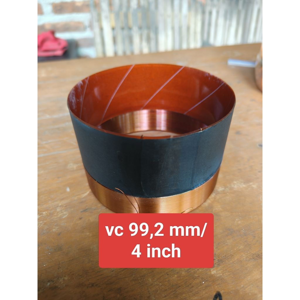 voice coil/spool/spul speaker vc 99, 2 mm.