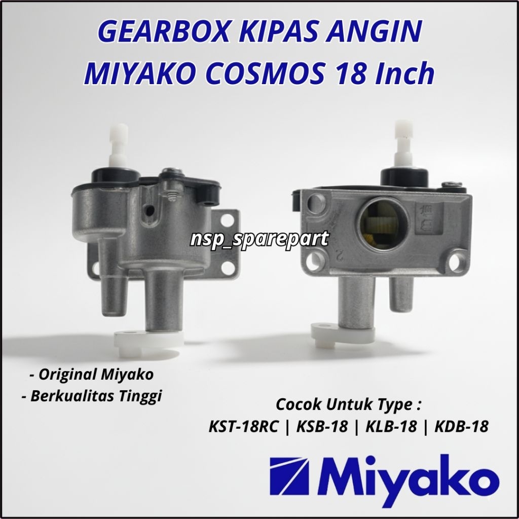 GEARBOX KIPAS ANGIN MIYAKO 12-16 INCH GEARBOX KIPAS ANGIN MULTI