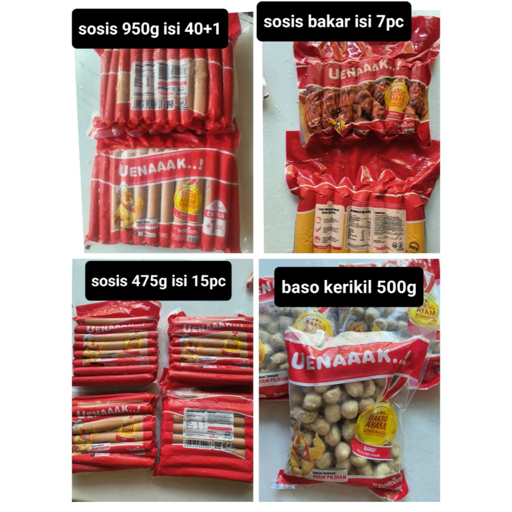 Aneka Frozen Food Sosis / Nugget /Bellfood
