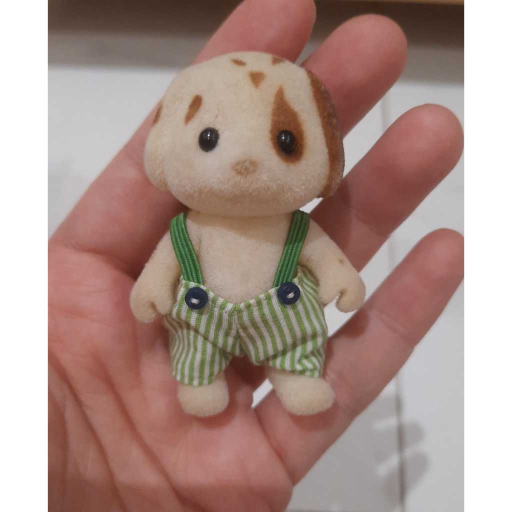 Sylvanian choco dalmatian brother Preloved RARE