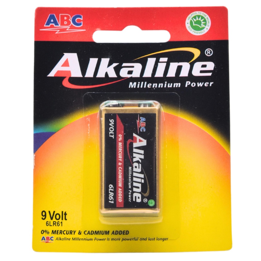Baterai Kotak ABC Alkaline Batre Kotak 9V Alkaline Termurah