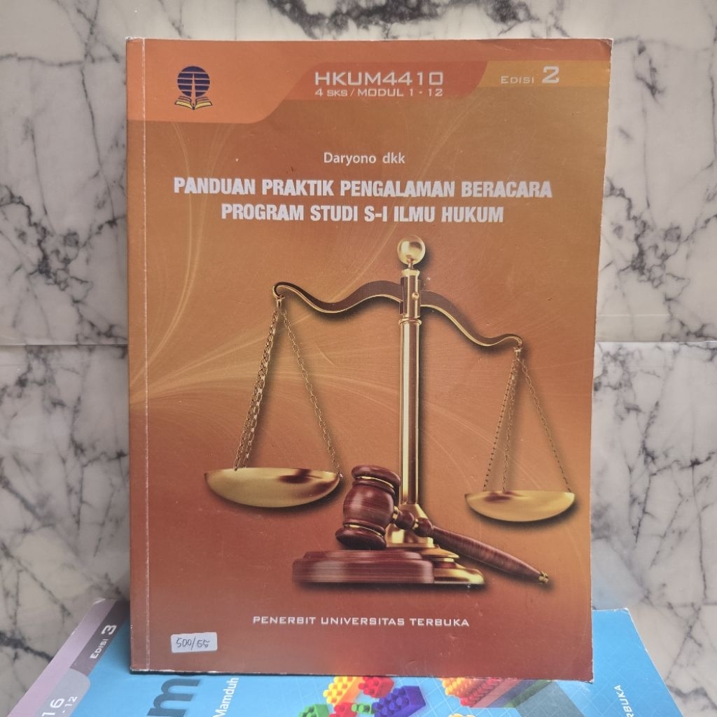 PANDUAN PRAKTIK PENGALAMAN BERACARA PROGRAM STUDI S-1 ILMU HUKUM EDISI 2 UNIVERSITAS TERBUKA