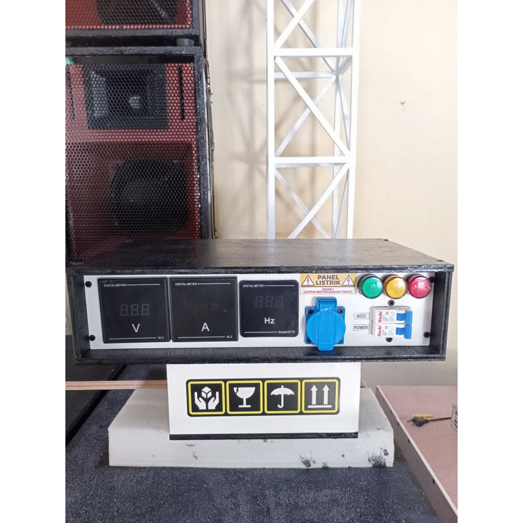 PANEL LISTRIK / PANEL AUDIO 1 PHASE versi digital display besar