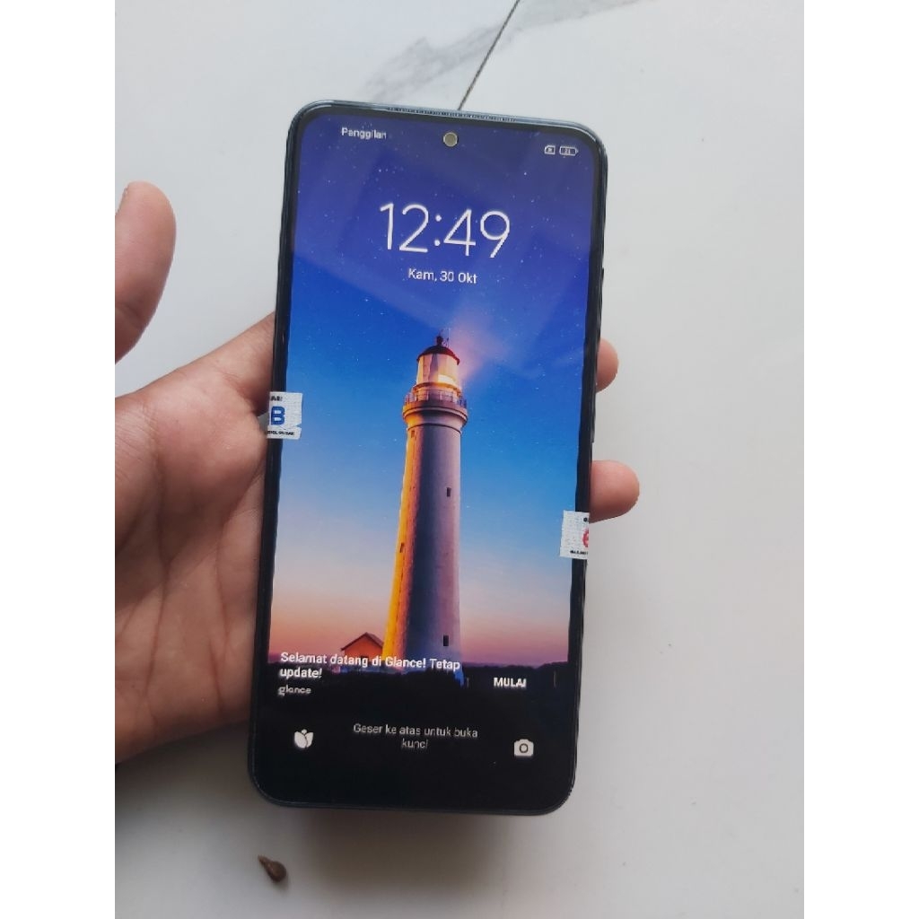 xiaomi Redmi Note 10s Ram 6/128 murah bergaris