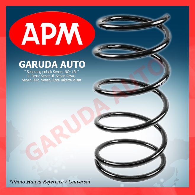 PER KEONG / STANDART COIL SPRING APM Nissan X'Trail T30 BAGIAN BELAKANG TAHUN 2002 - 2007
