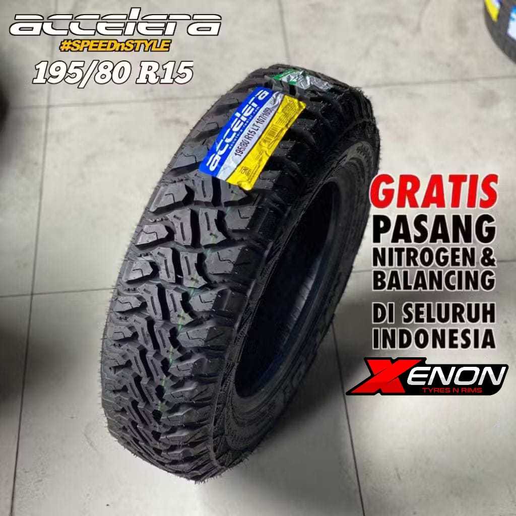 Ban Mobil ACCELERA MT-01 195 80 R15 || Ban Mobil Offroad Suzuki Jimmy Hiace 195/80 R15
