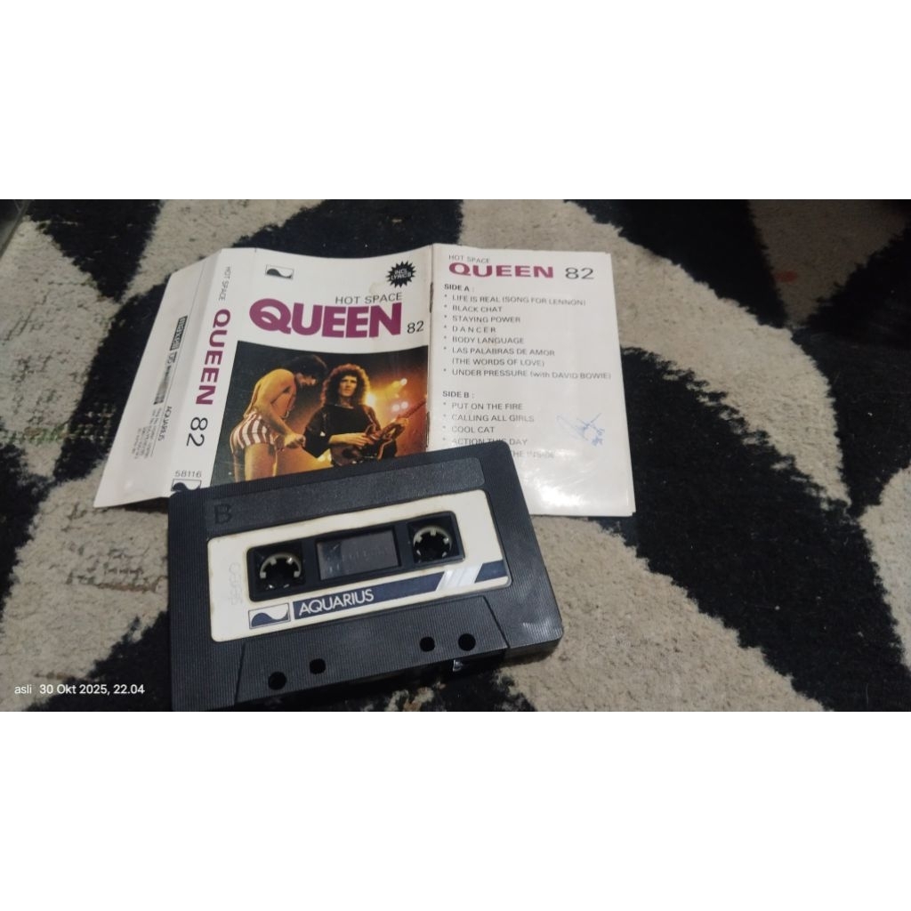 kaset pita queen / hot space