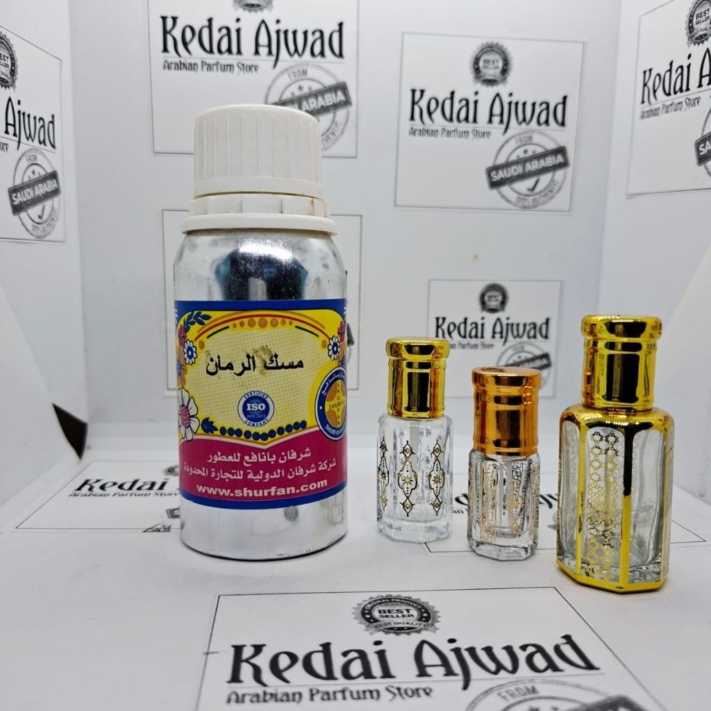 Musk Al Ruman Shurfan Banafa | Parfum Musk Al ruman BIBIT MURNI 100 % By Shurfan Banafa | Musk Ruman