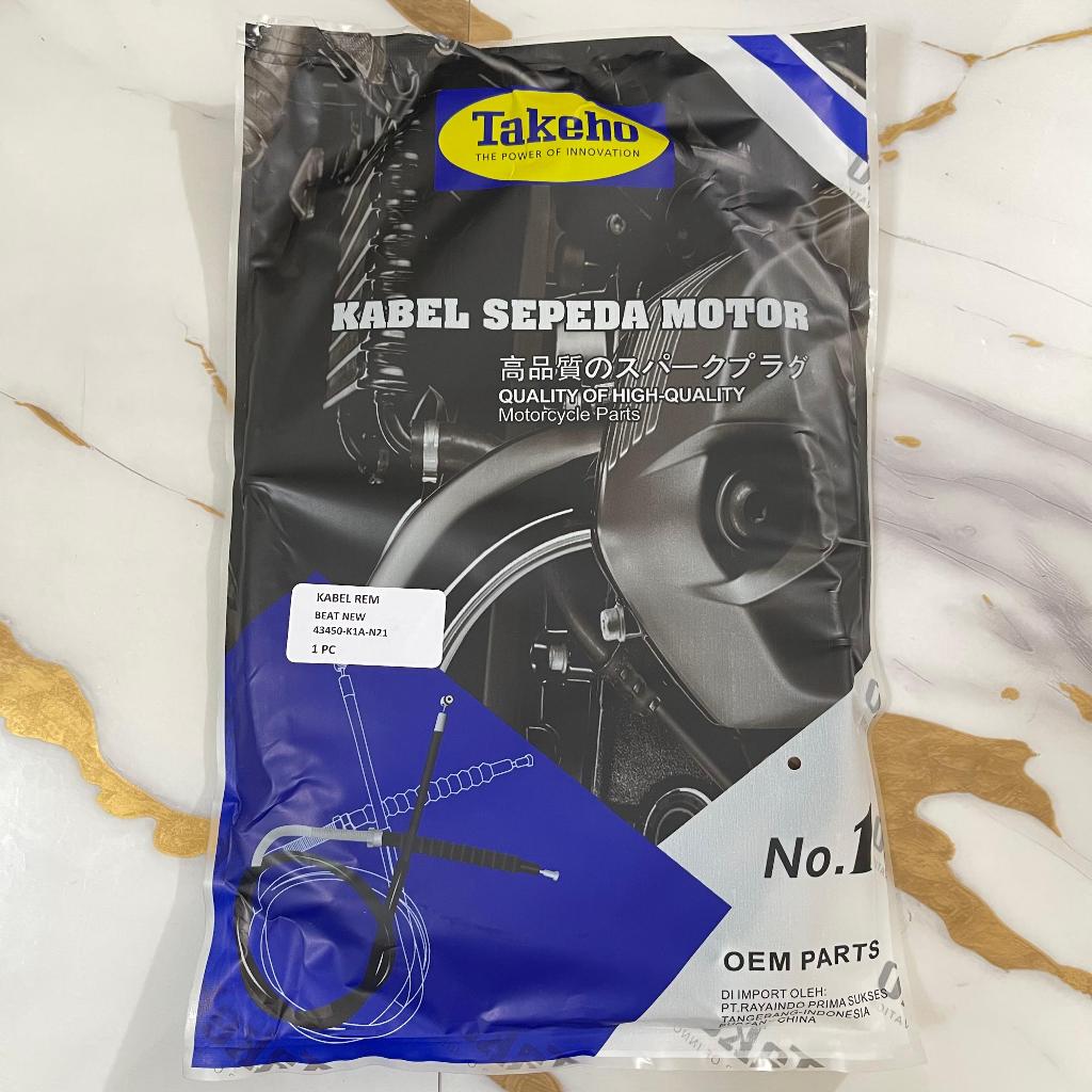 KABEL REM MOTOR BEAT NEW (43450-K1A-N21) TAKEHO