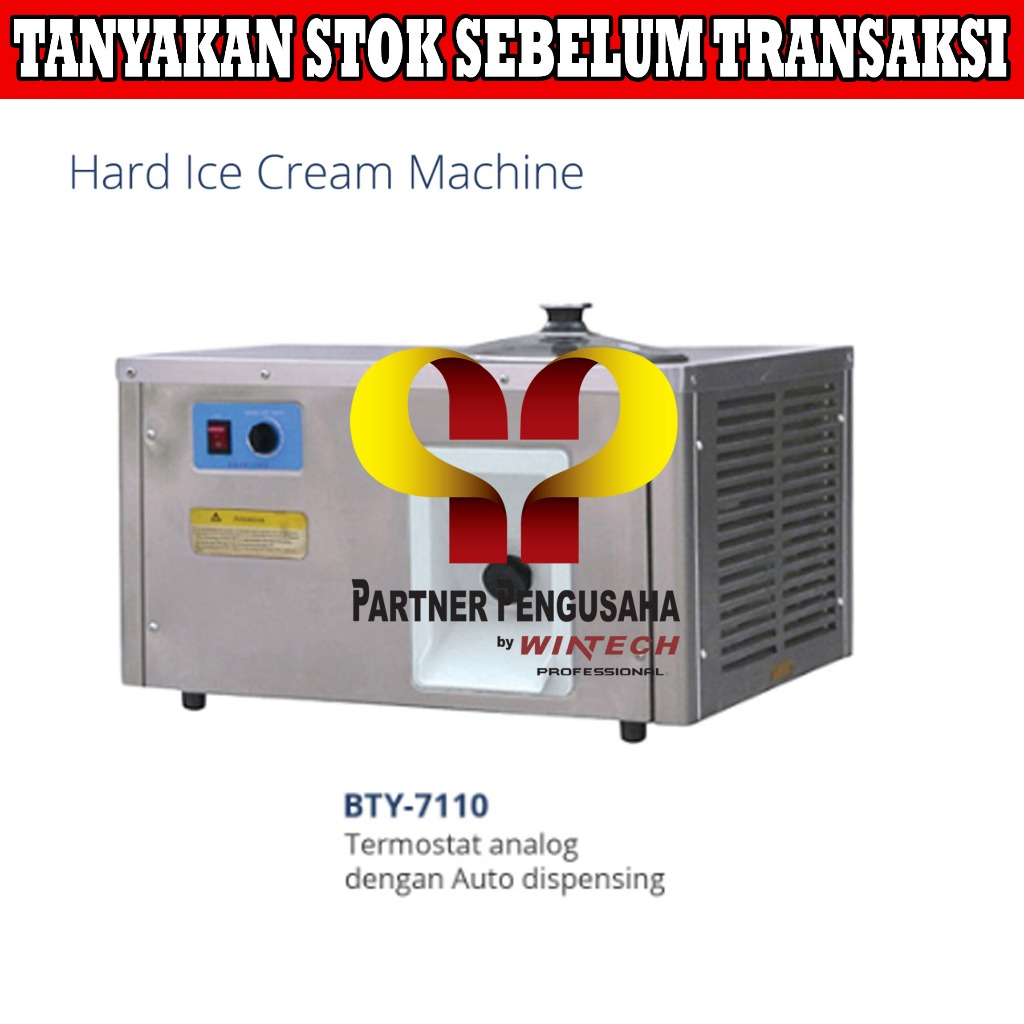 GEA HARD ICE CREAM BTY-7110 / MESIN PEMBUAT ICE CREAM