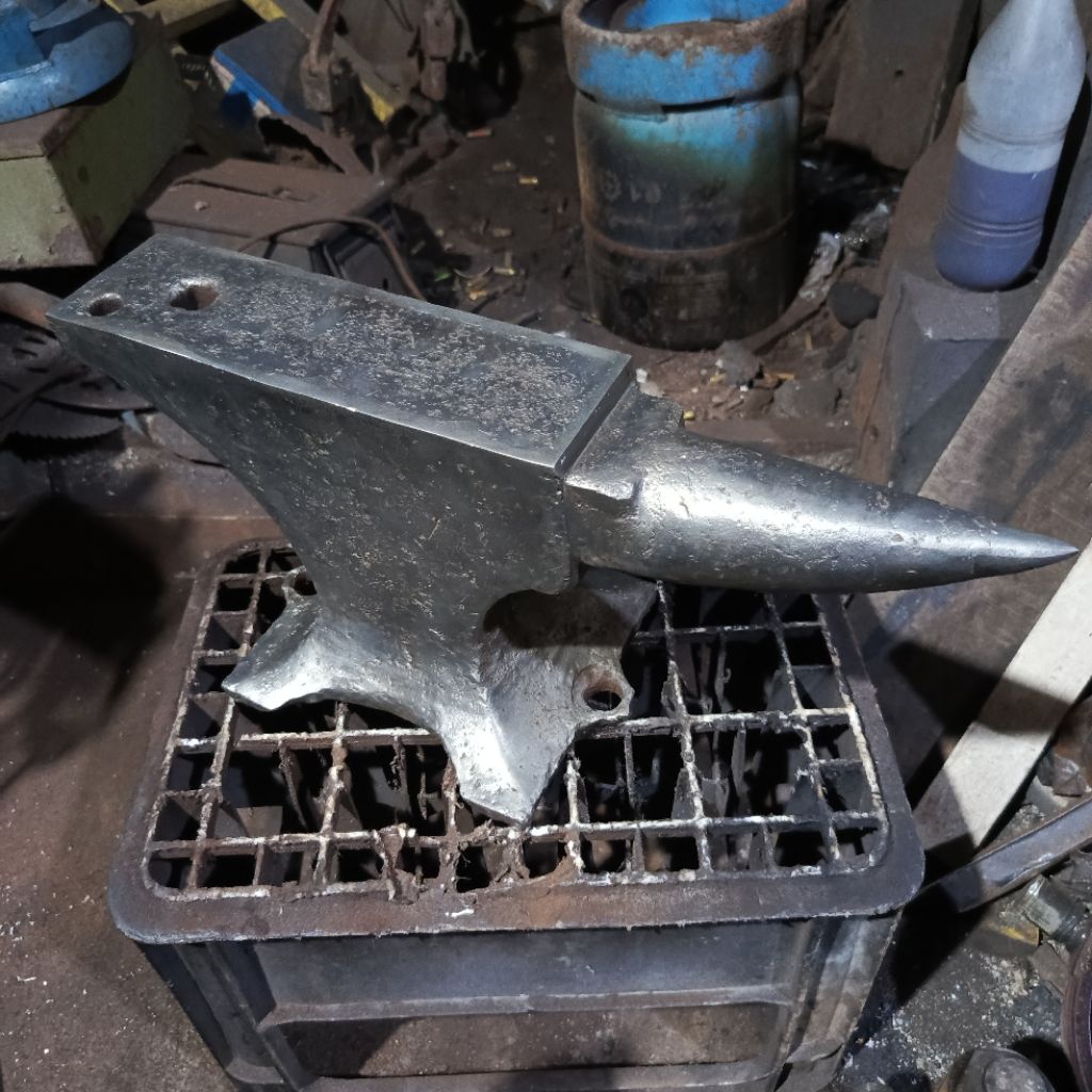 Anvil Paron Antik Vintage landasan tempa BK Sidney Australia 30kg