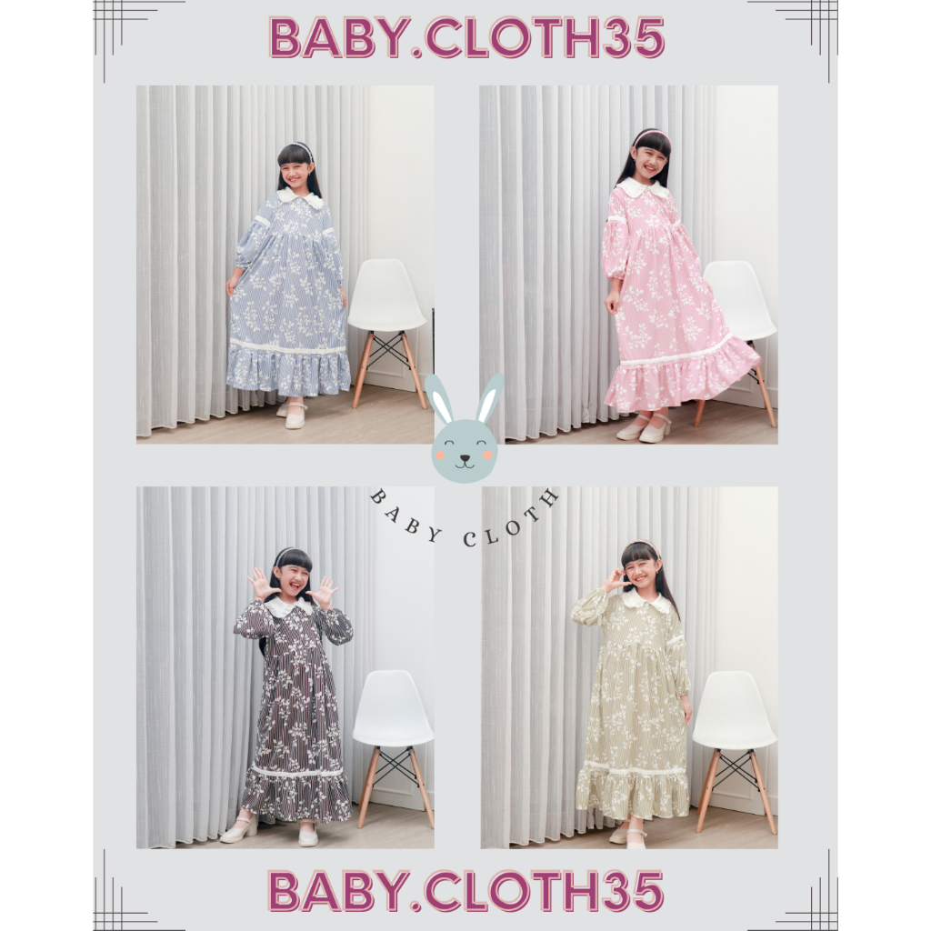 BEST SELLER GAMIS ANAK LYODRA SMLXL BABY.CLOTH UNTUK UMUR 3-14 TAHUN GAMIS ANAK REMAJA VIRAL