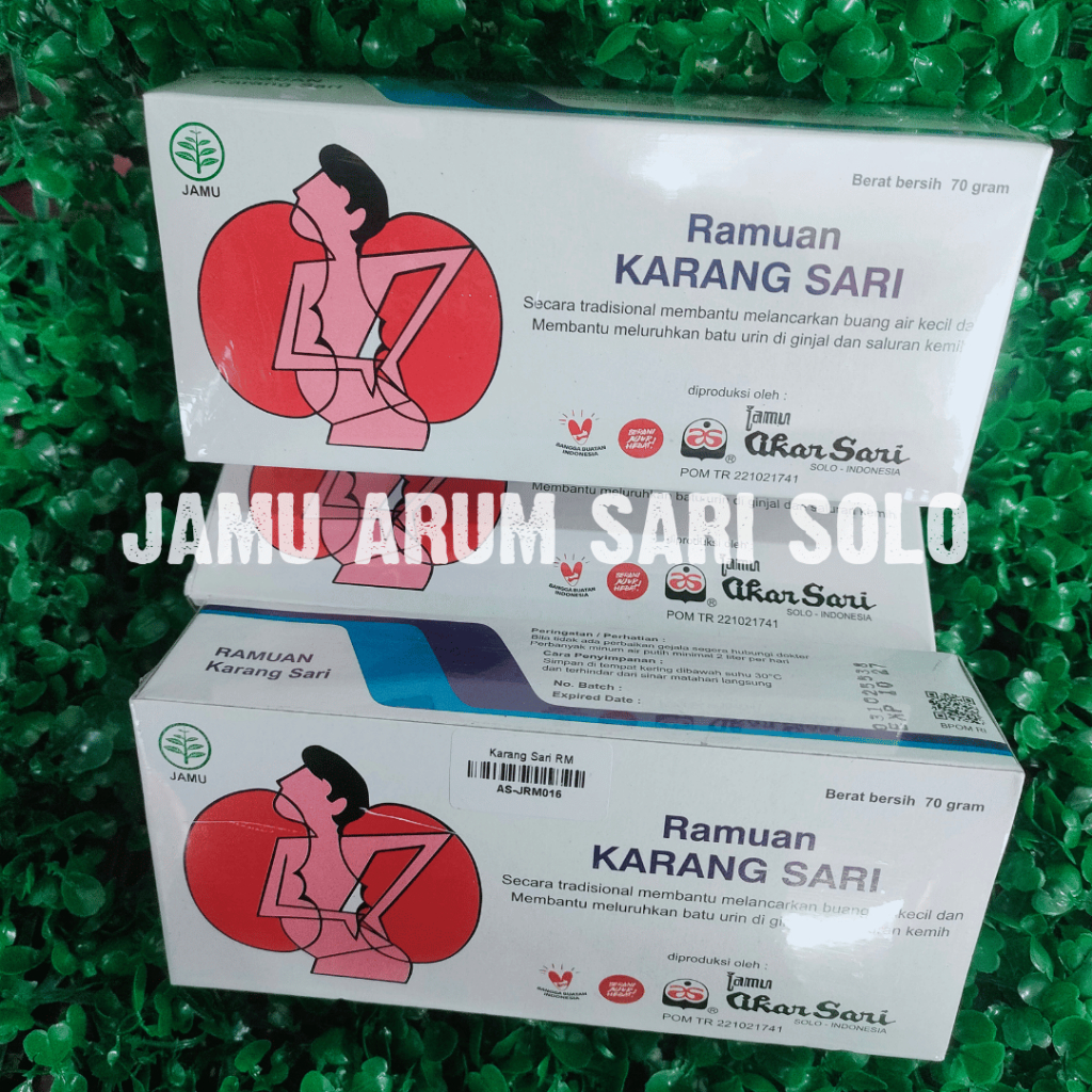 Jamu Akar Sari - Jamu Karang Sari Rebusan - Jamu Gempur Karang Rebusan - Untuk Mengobati Batu Ginjal
