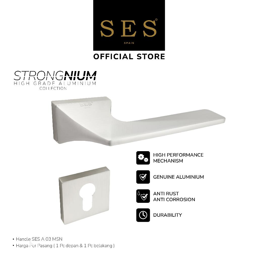 Gagang Pintu - Handle Pintu SES Aluminium A03 MSN (R)