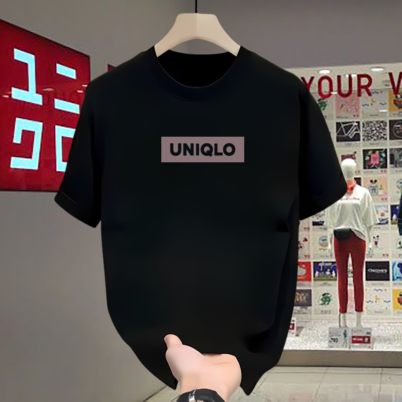 [100% Original] COD Uniqlo kaos oversize pria kaos branded pria original kaos pria jumbo Pria Wanita