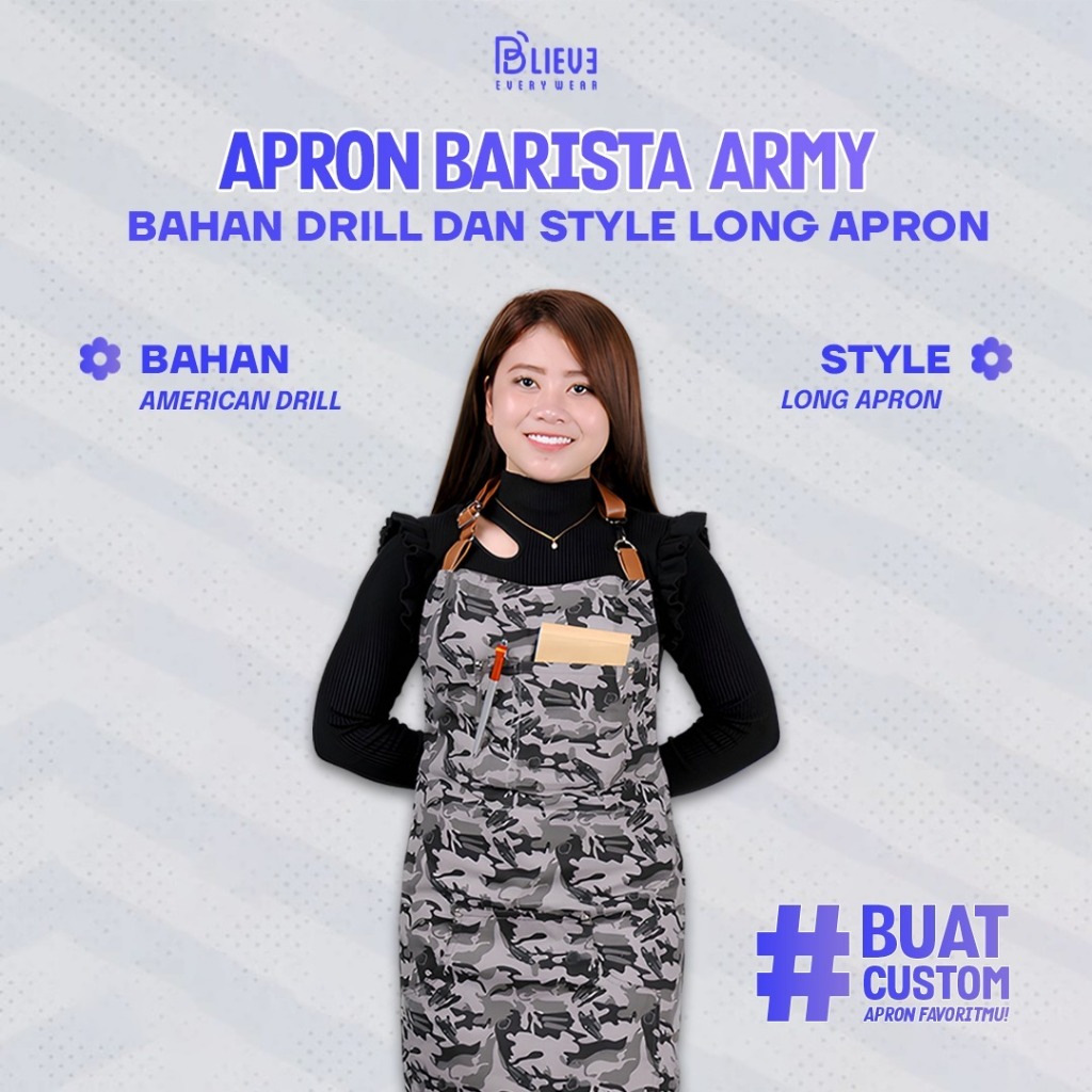 APRON / CELEMEK / APRON BARISTA / CELEMEK BARISTA / APRON ARMY