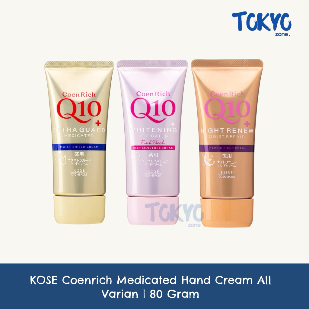 READY STOCK - KOSE CoenRich Q10 Hand Cream Original Japan