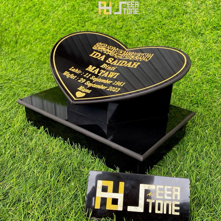 SEEA - GTH/C - L-B-E 20X30 - BATU NISAN TERMURAH MODEL LOVE BERKUALITAS FULL GRANIT TILE