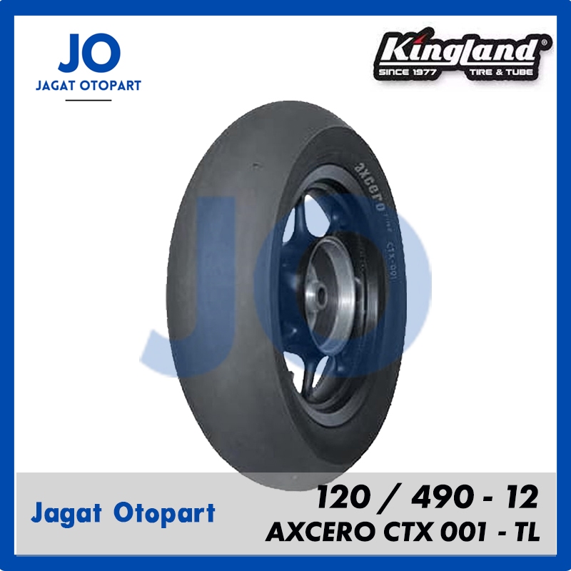 Kingland Axcero CTX 001 120/490-12 Ban belakang mini GP slick
