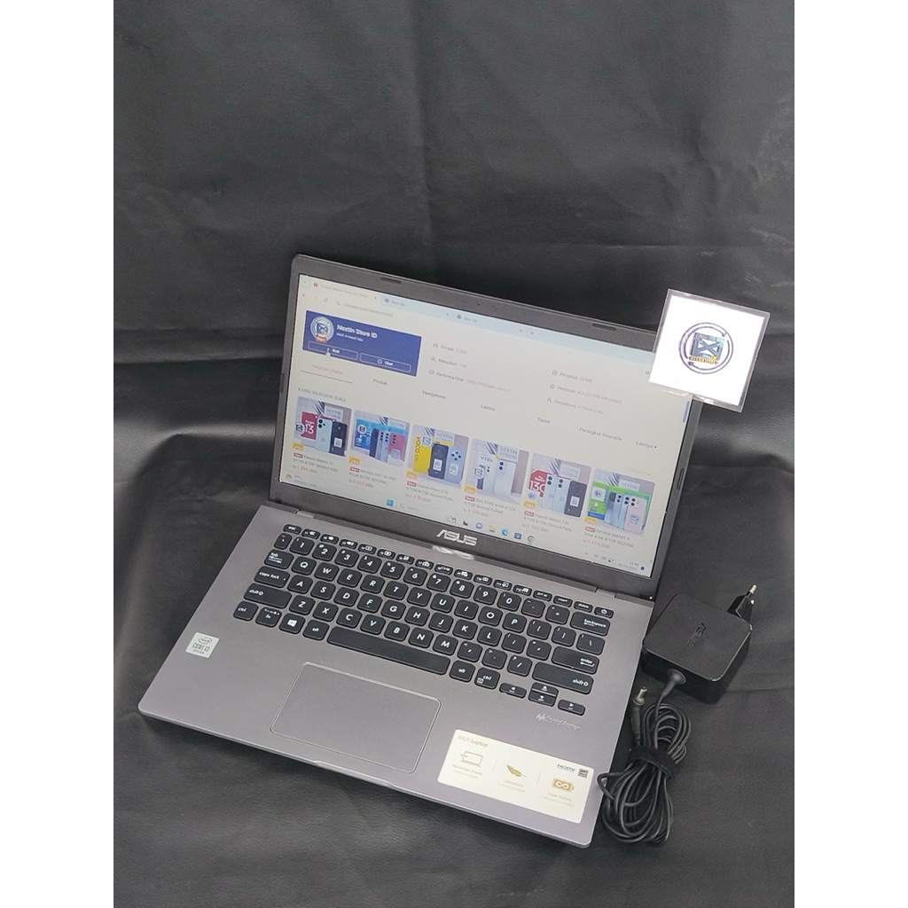 LAPTOP ASUS VIVOBOOK X409JA CORE i3 1005G1 12GB 14 INCH SECOND BERGARANSI