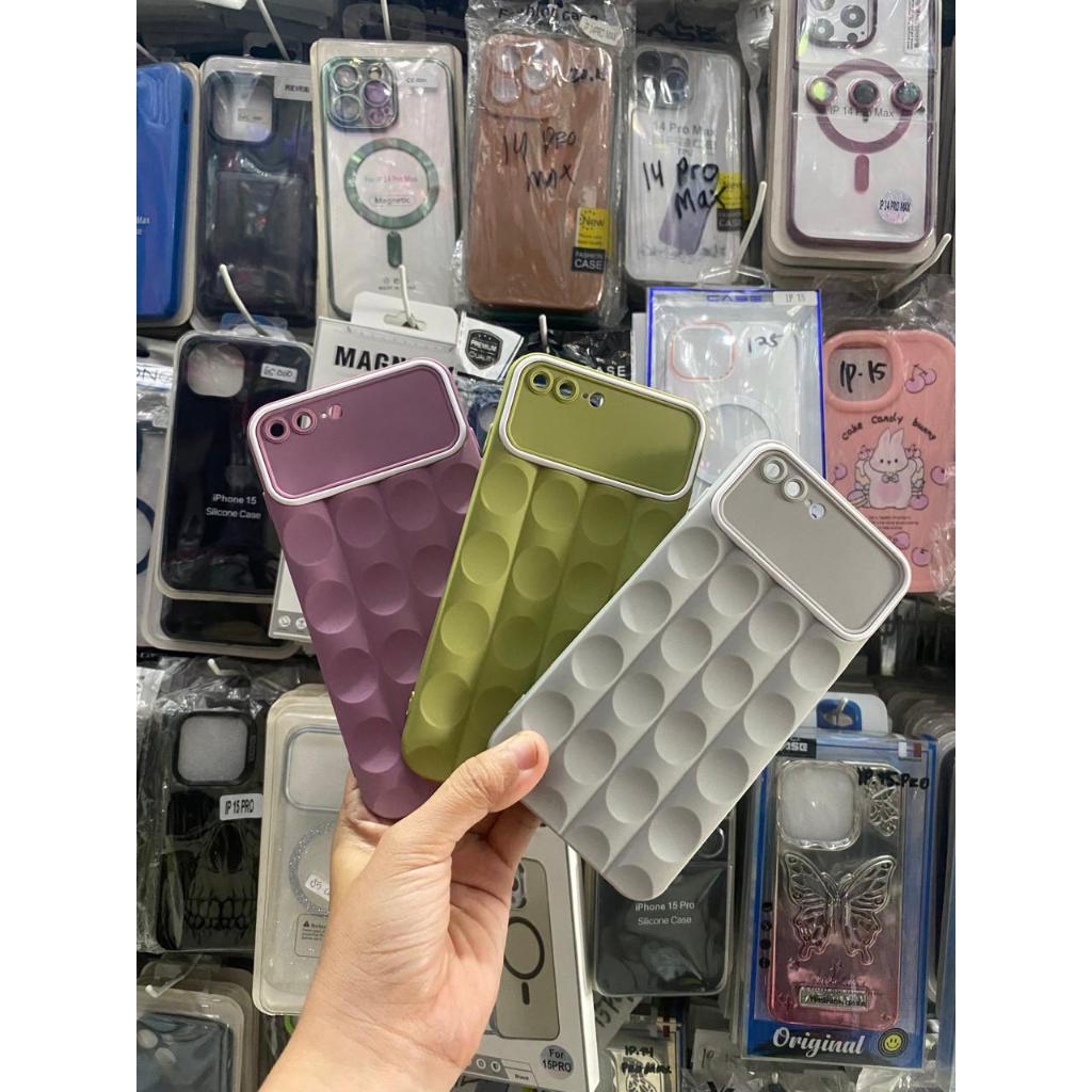 SOFTCASE POLOS WARNA / CASE WAFFLE ALL TYPE HP 7 8 11 12