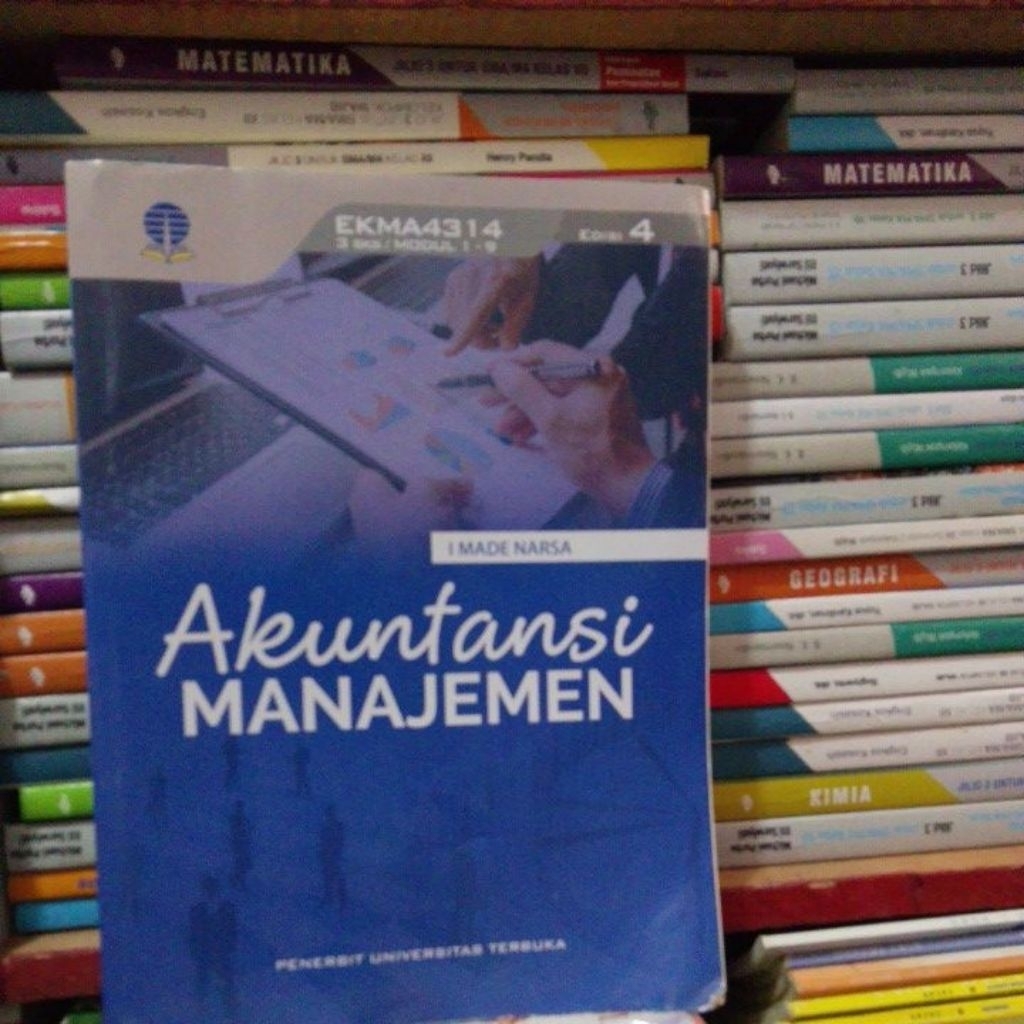 original bekas buku akuntansi manajemen