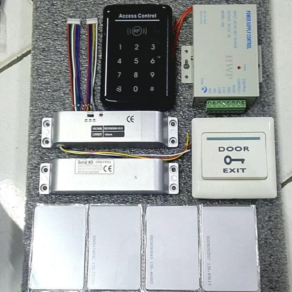Paket Akses Kontrol-Access Control-Door Lock-Rfid