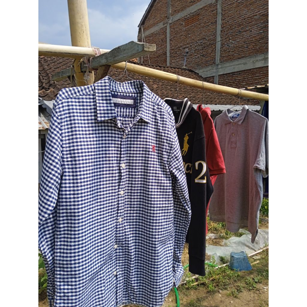 kemeja giordano original scond