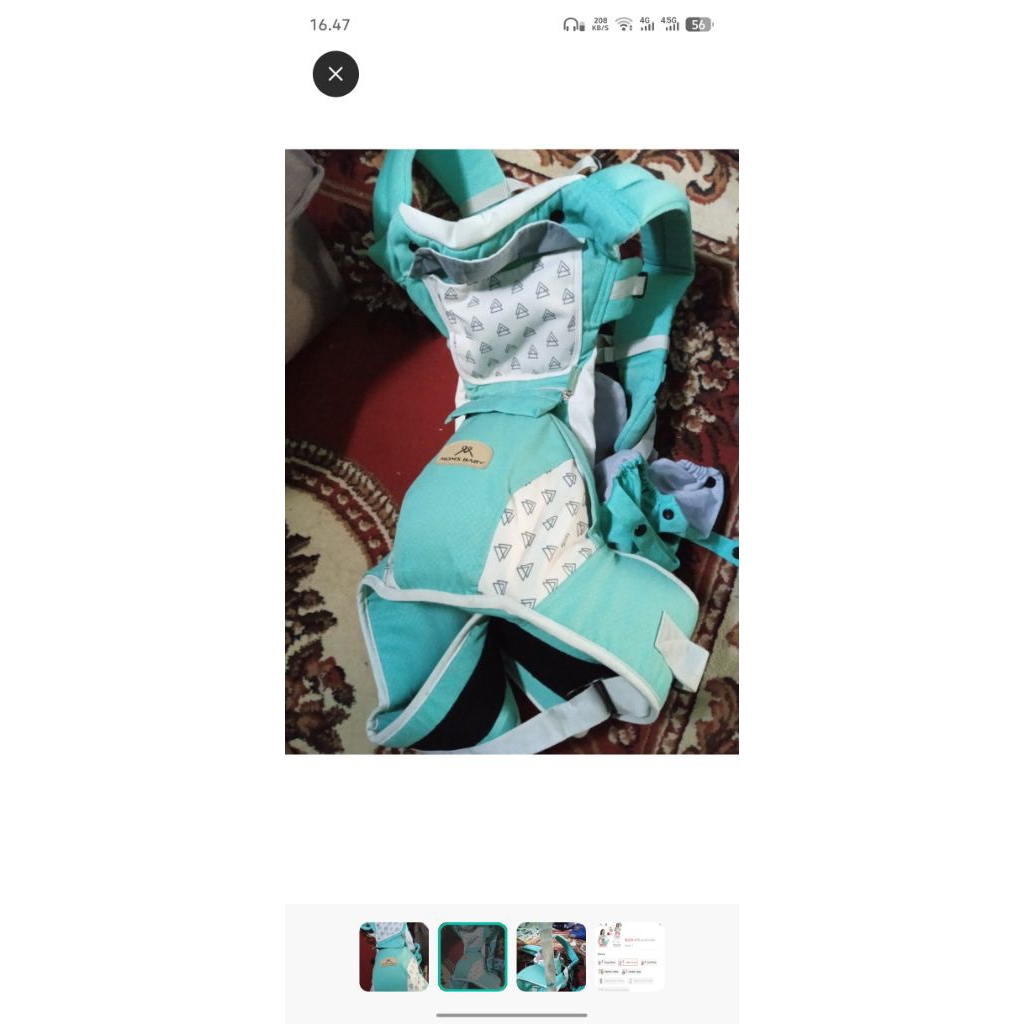 preloved moms baby hipseat